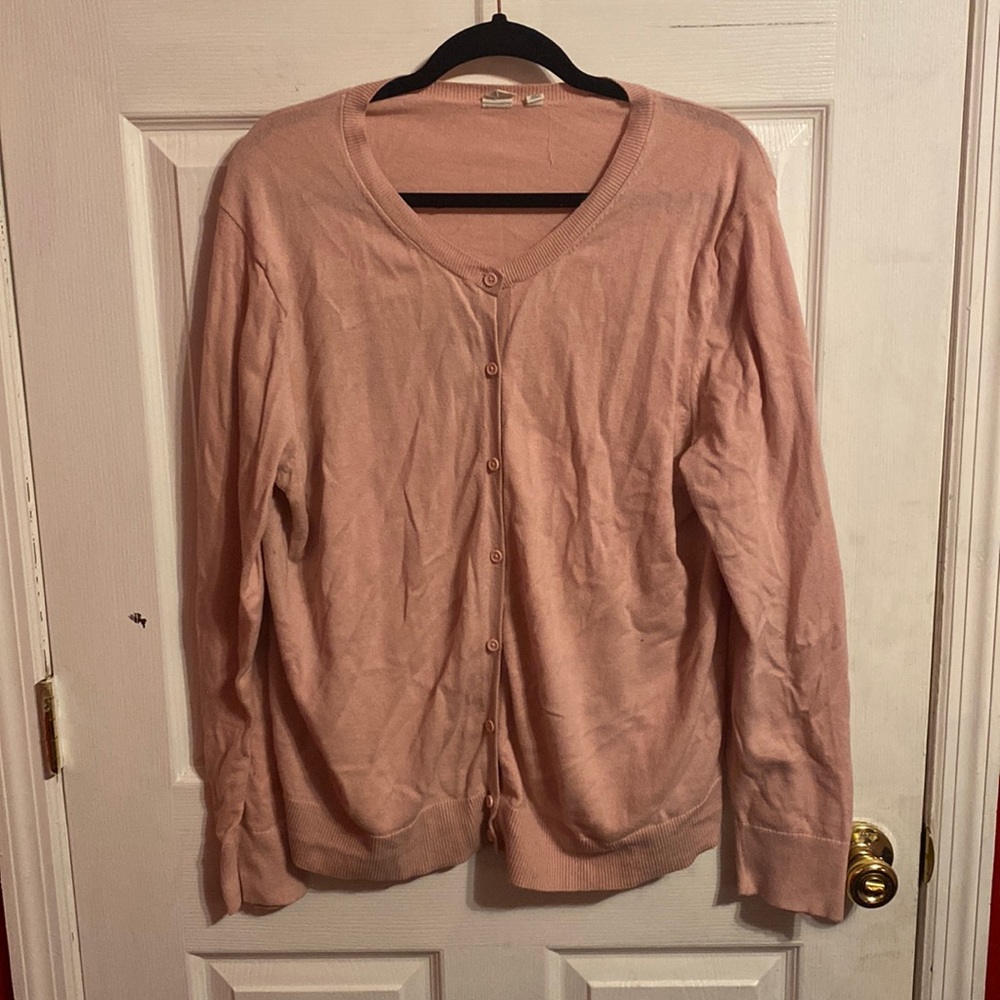 Gap blush pink cardigan